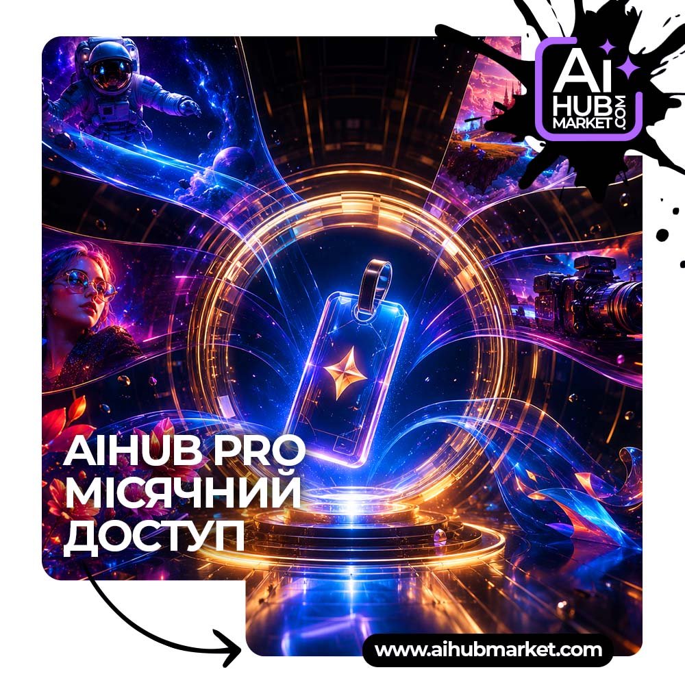 AIHub Pro Місячний доступ