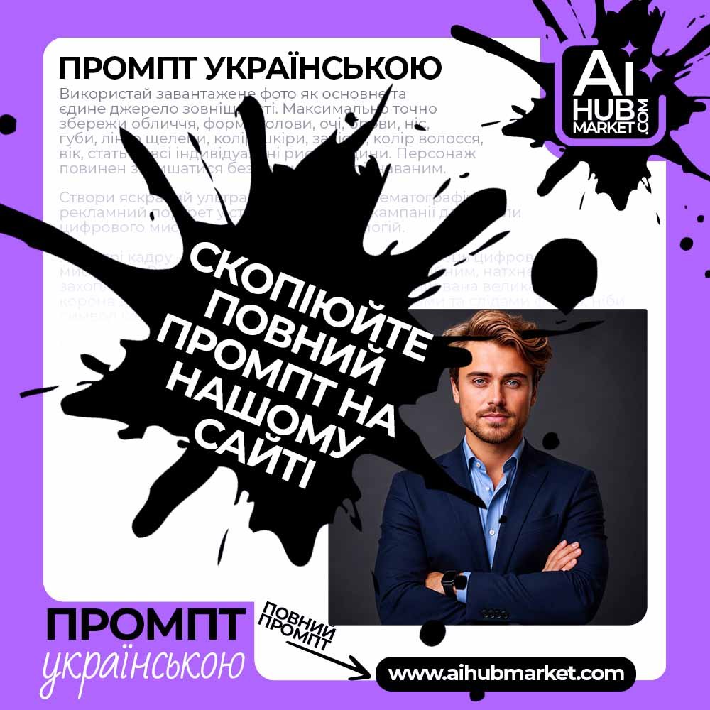 Промпт Бізнес-портрет керівника