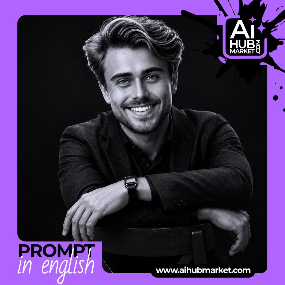Prompt Black & White Portrait
