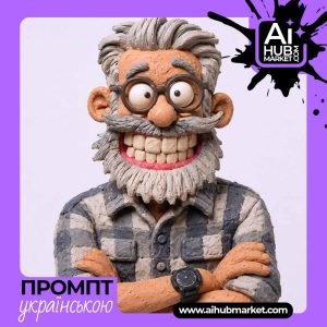 Гумористичний персонаж з великими очима