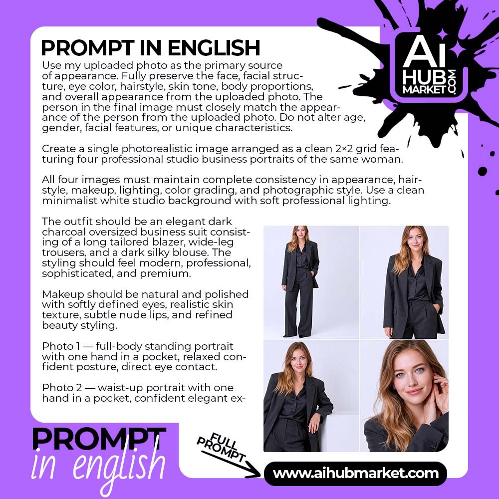 Prompt Business Woman