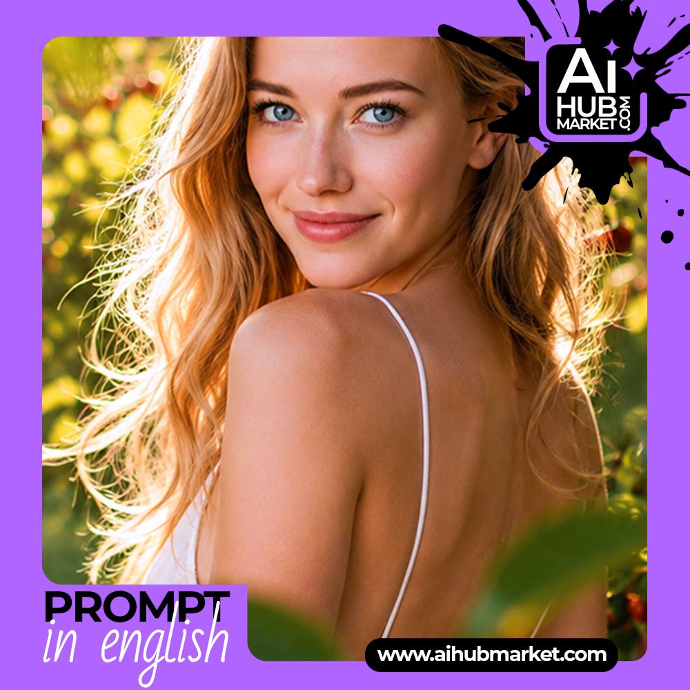 Prompt Cherry Orchard Portrait