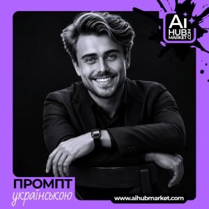 Студійний чорно-білий портрет з акцентом на деталі
