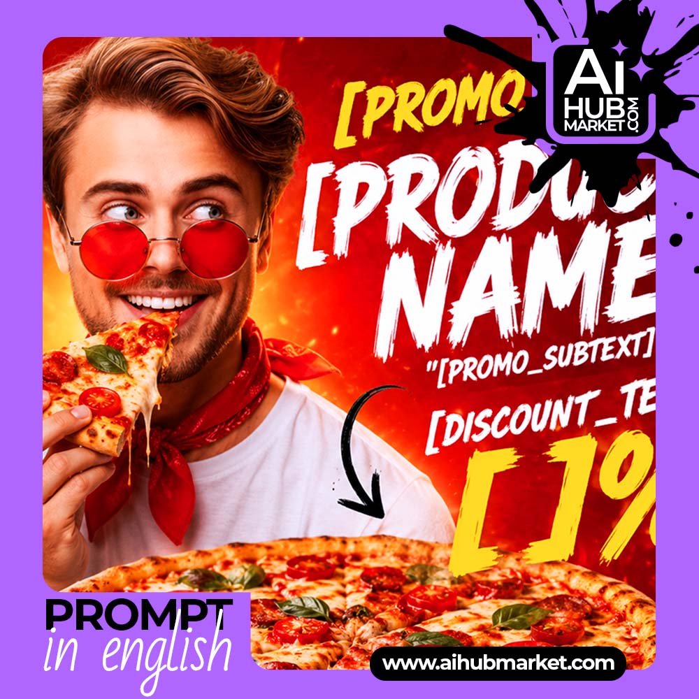 Prompt Commercial Flyer for Pizza Delivery