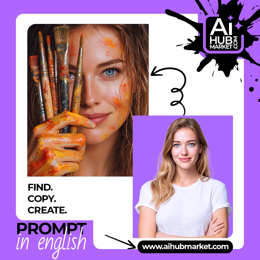 Prompt Creative Artist Portrait