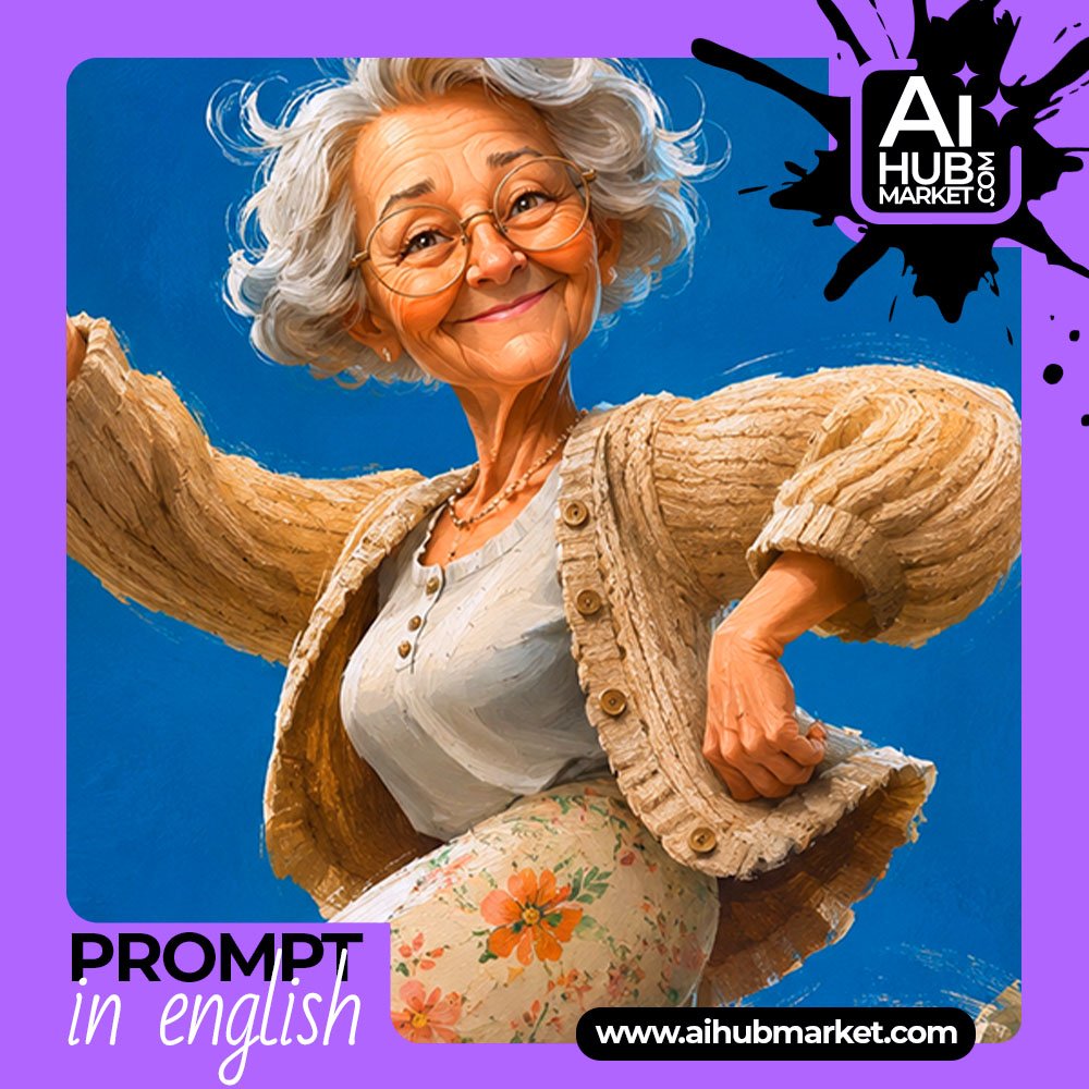 Prompt Dancing Grandma