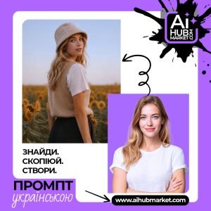 Дівчина на фоні соняшників