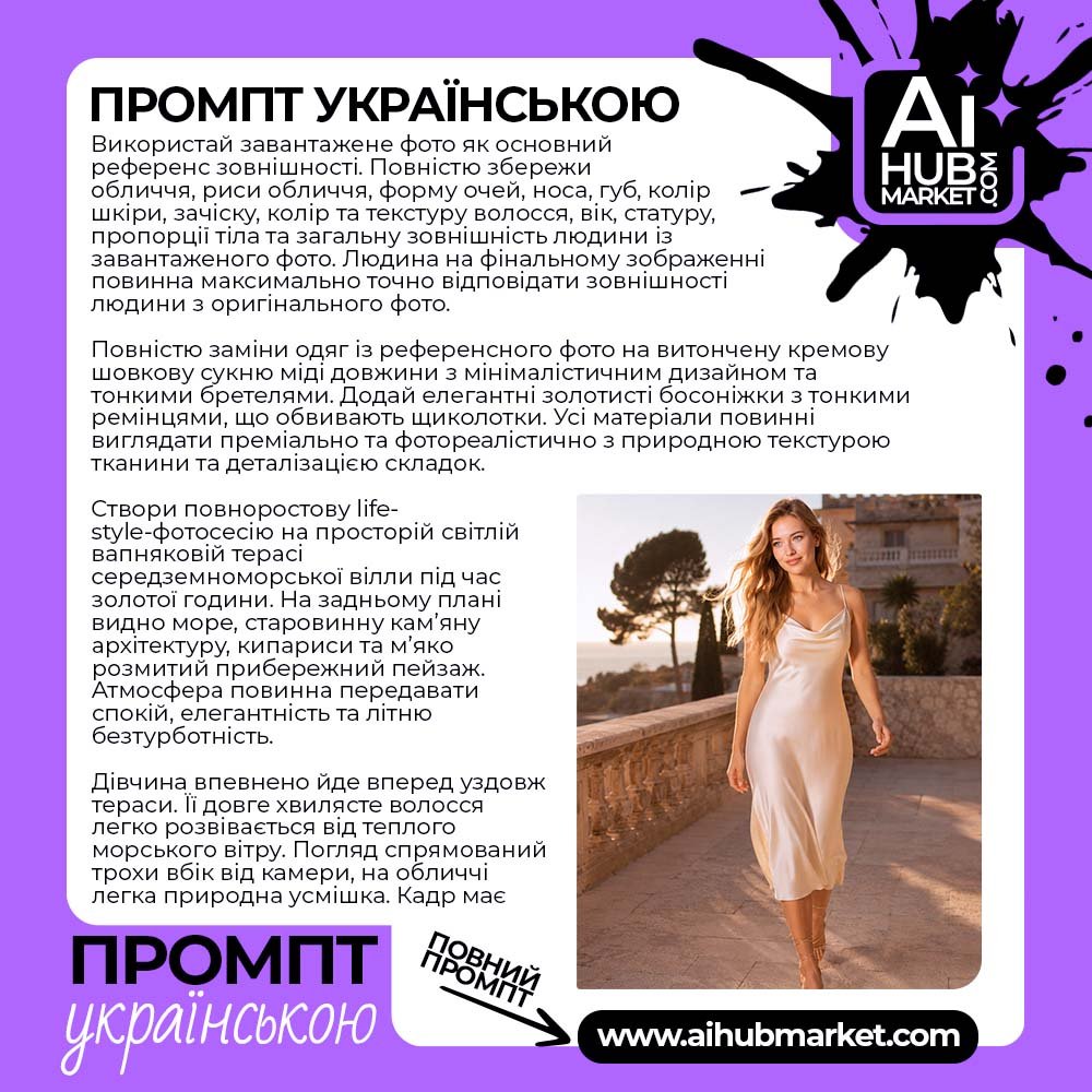 Промпт Елегантна Прогулянка