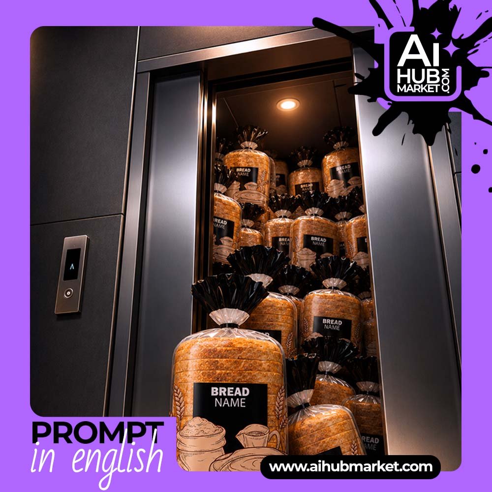 Prompt Elevator Full of Bread
