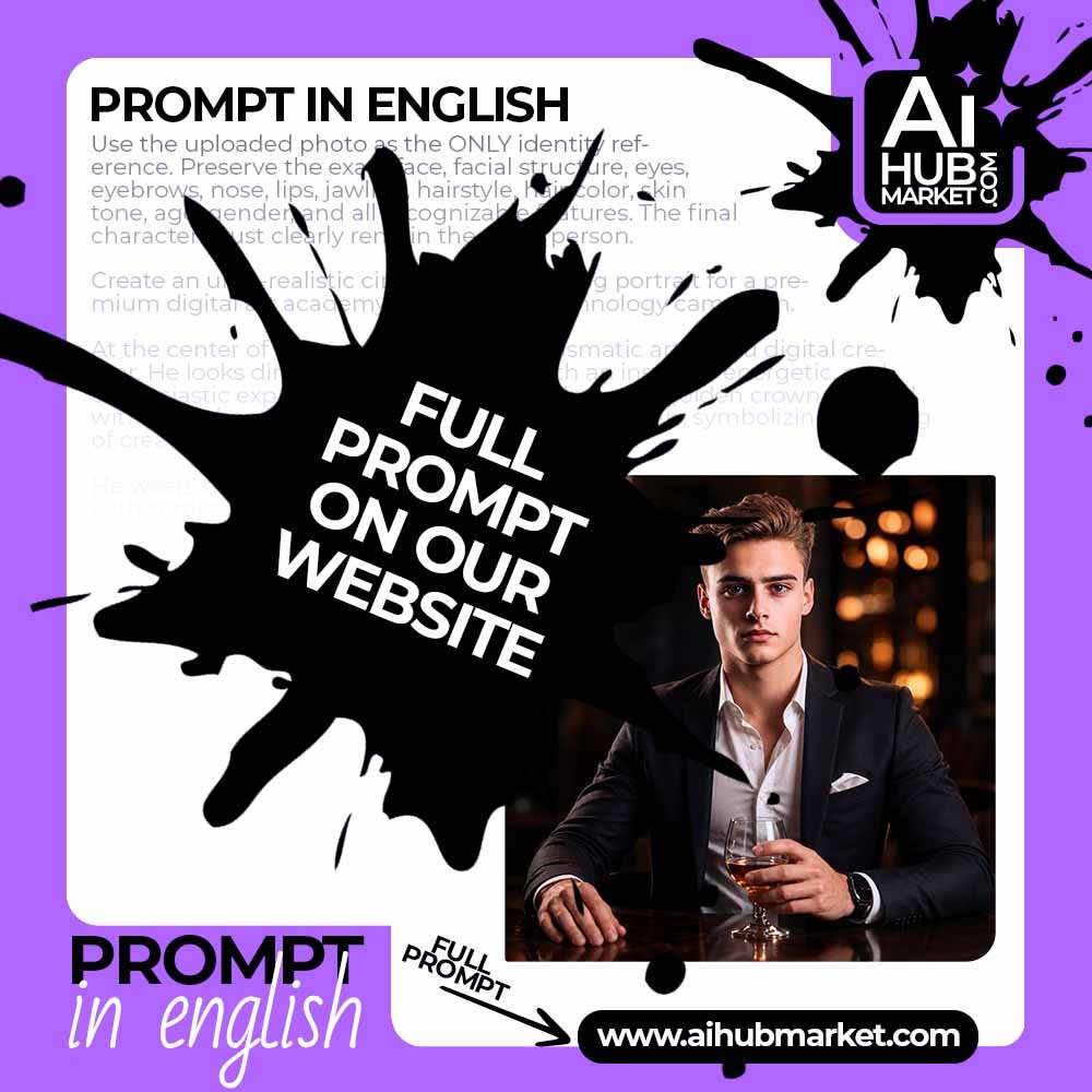 Prompt Evening Magazine Bar Portrait from Photo