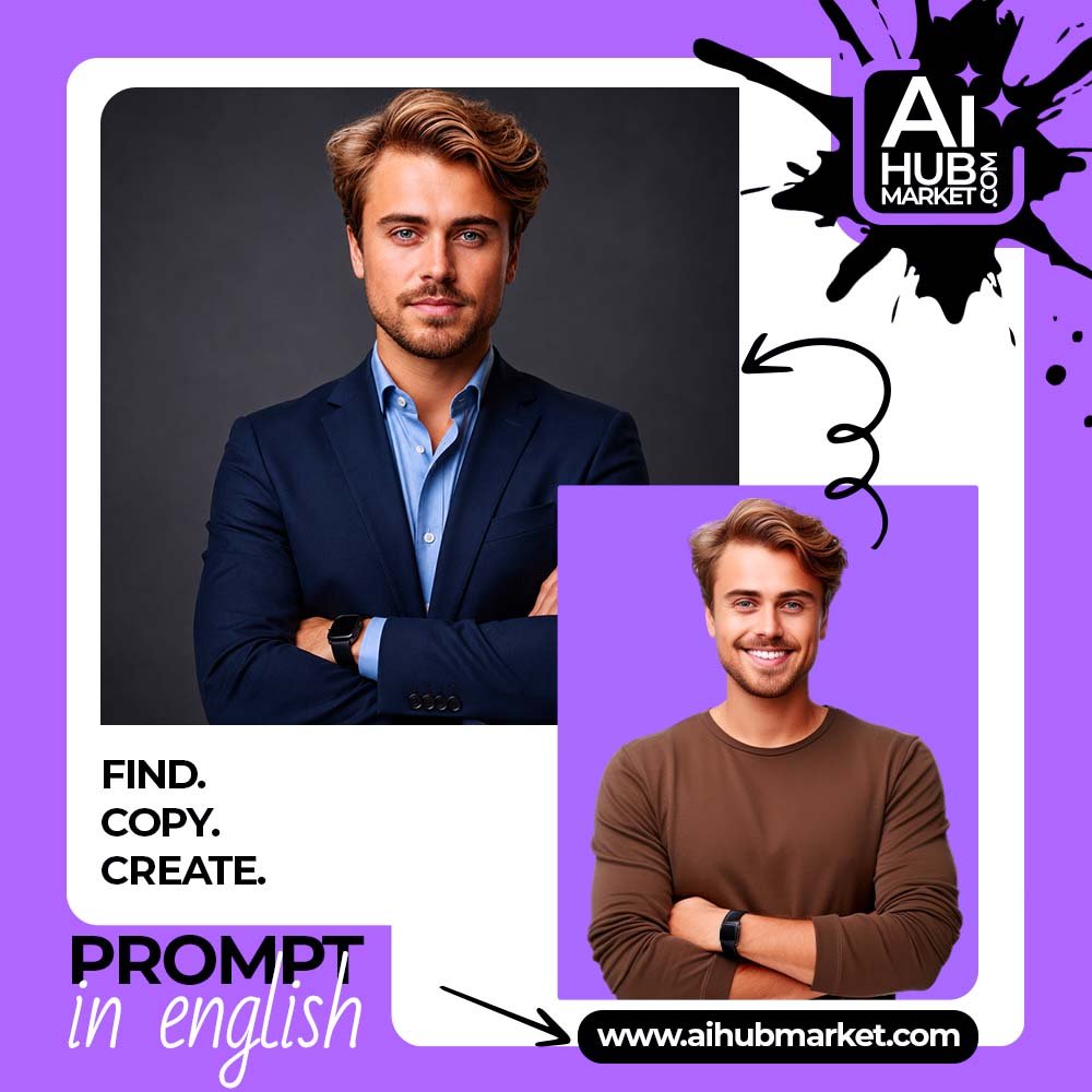 Prompt Executive Business Portrait