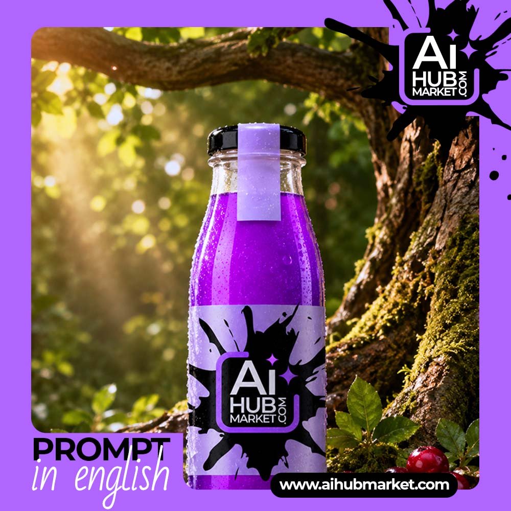 Prompt Forest Product Ad Scene