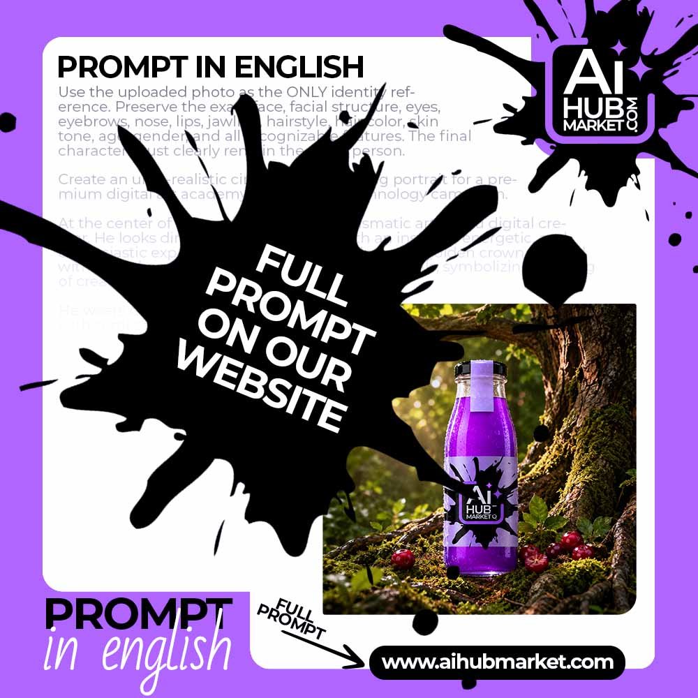 Prompt Forest Product Ad Scene