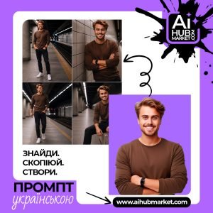 Модель на фоні бетонної колони в метро