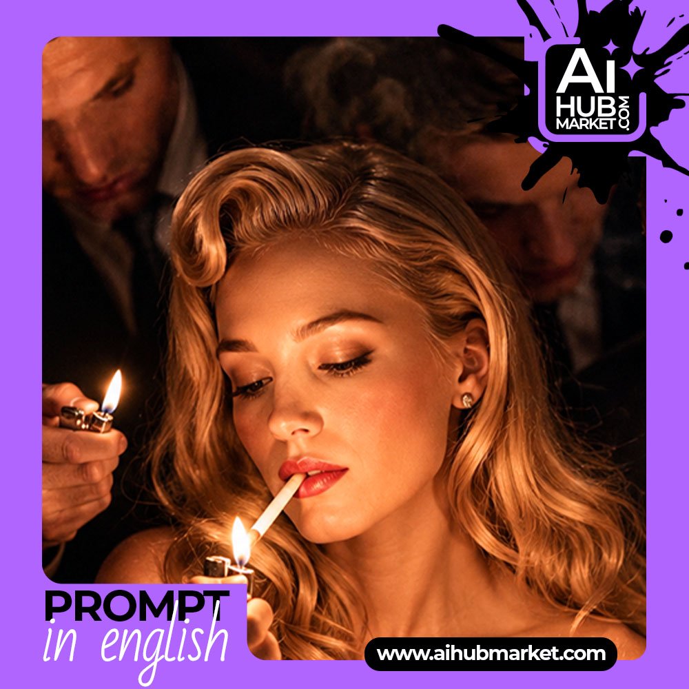 Prompt Golden Hollywood
