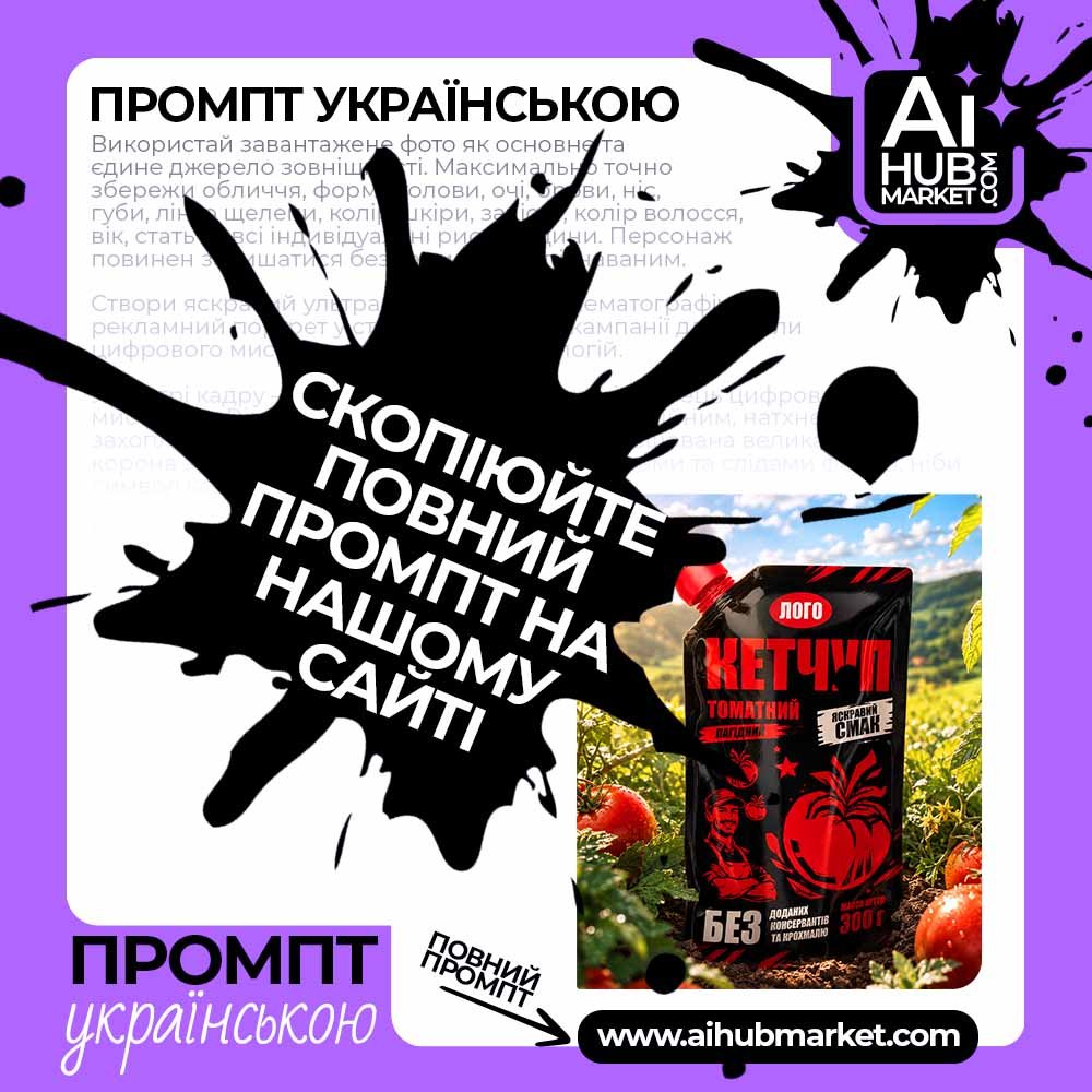 Промпт Кетчуп Серед Сонячних Грядок