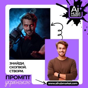 Промпт Хорор-Трилер: жахливий персонаж з бензопилою