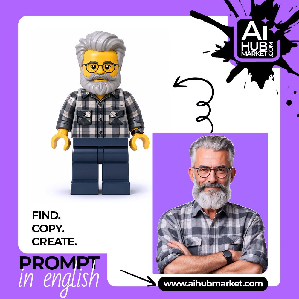 Prompt LEGO Character From Photo