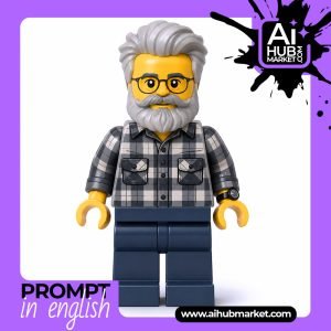 Prompt LEGO Character From Photo — generation result example