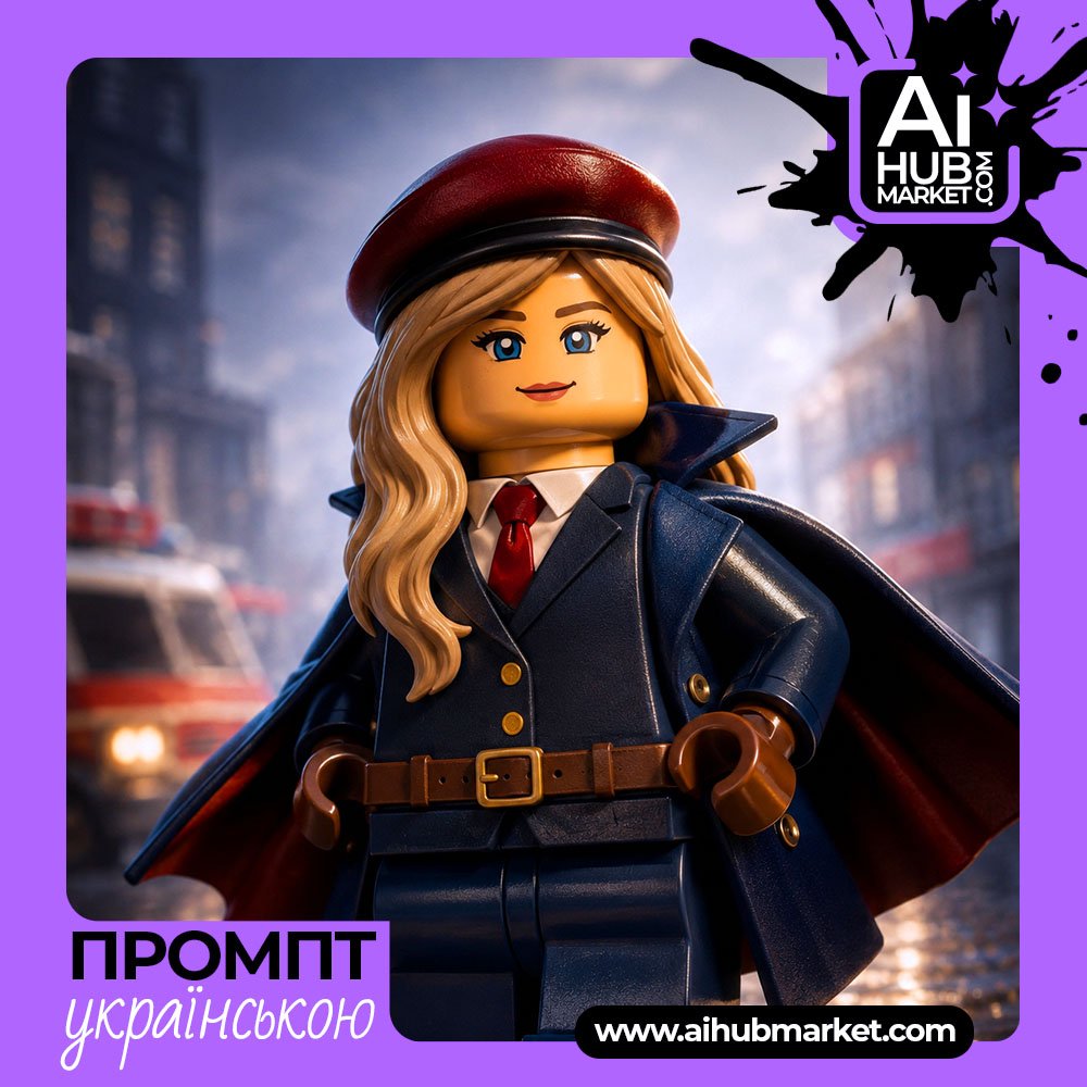 Промпт LEGO Персонаж