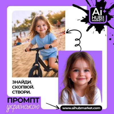 Дитина на велосипеді біля моря