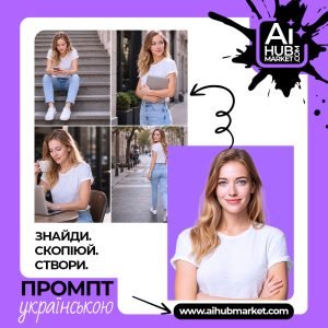 Модель на сходах у міському середовищі