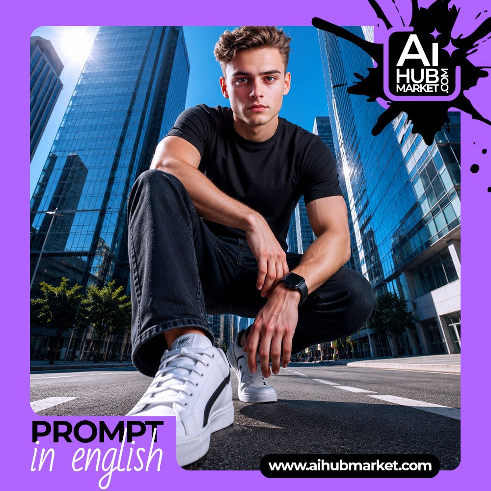 Prompt Modern Street Fashion Portrait
