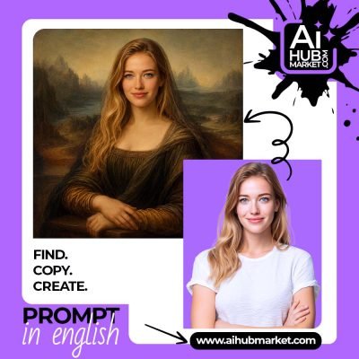 Mona Lisa style portrait created from a photo