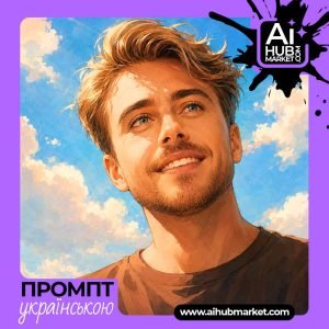 Портрет з атмосферним фоном