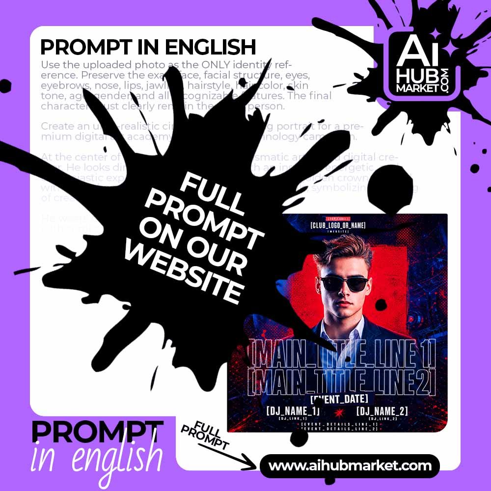 Prompt Night Club Artist Poster