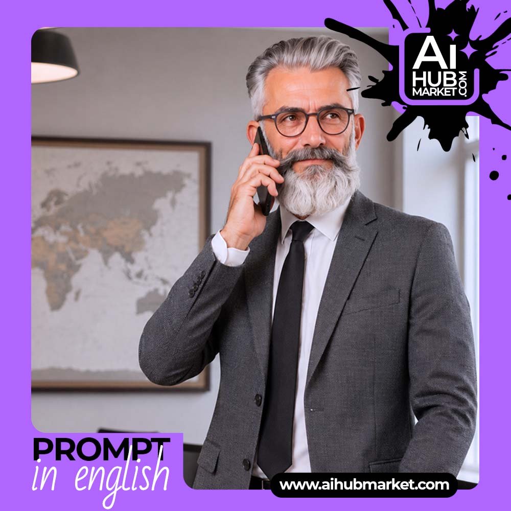 Prompt Office Call Business Portrait