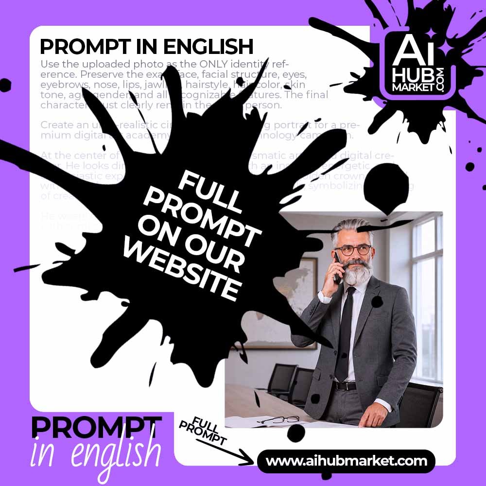 Prompt Office Call Business Portrait