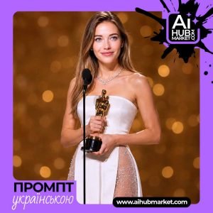 Фотографія жінки з Оскаром