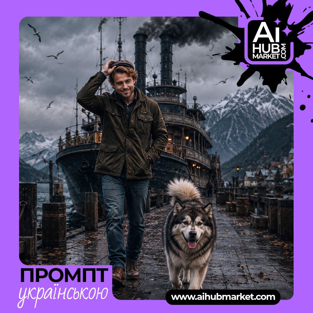 Промпт Похмурий Причал