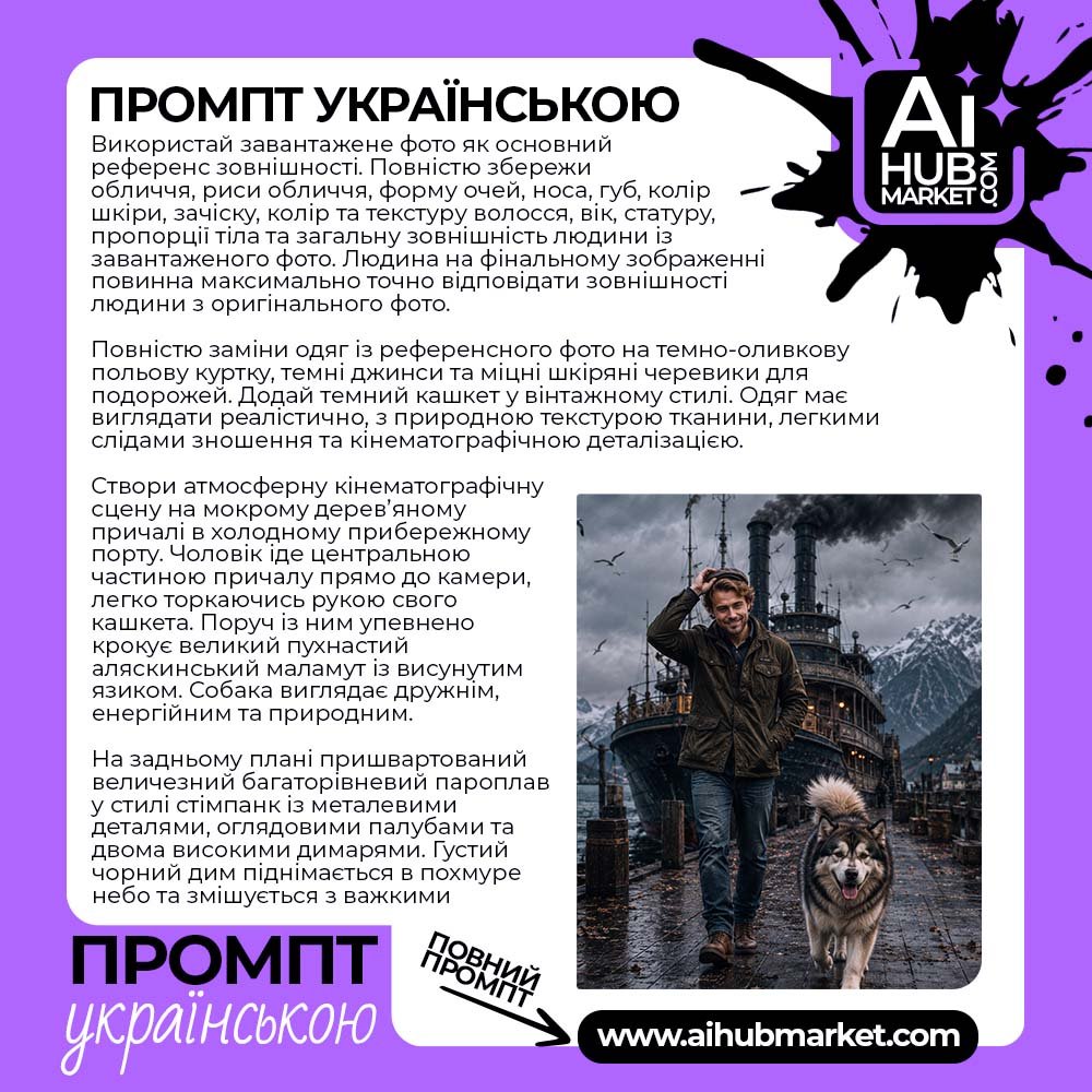 Промпт Похмурий Причал
