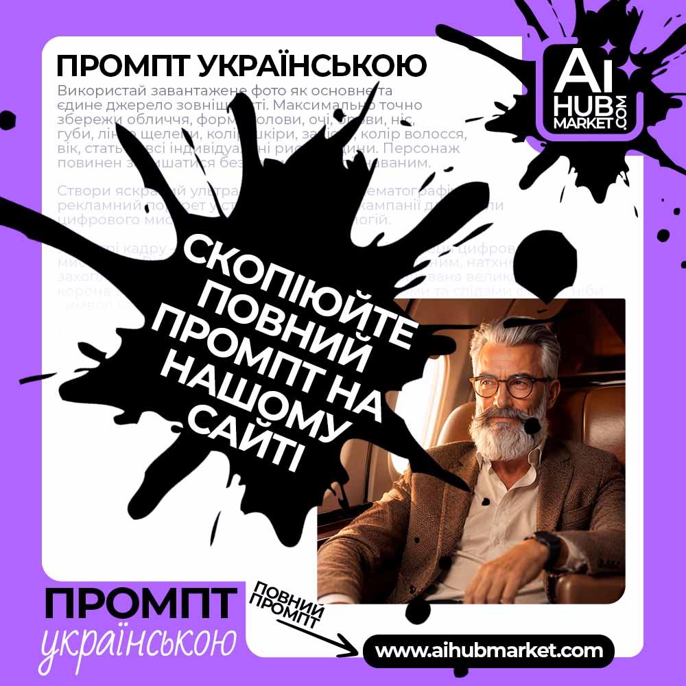 Промпт Преміальний портрет у приватному літаку з фото