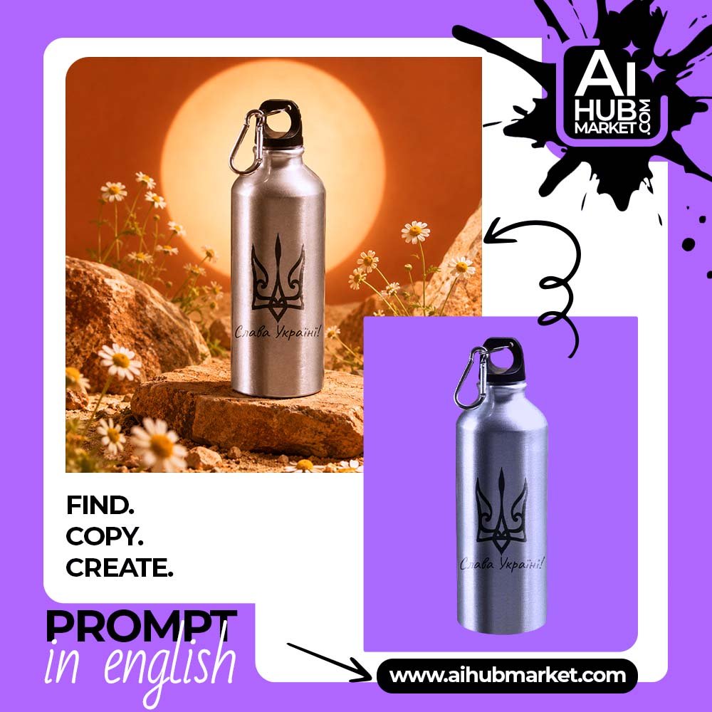 Prompt Premium Product on a Stone Pedestal