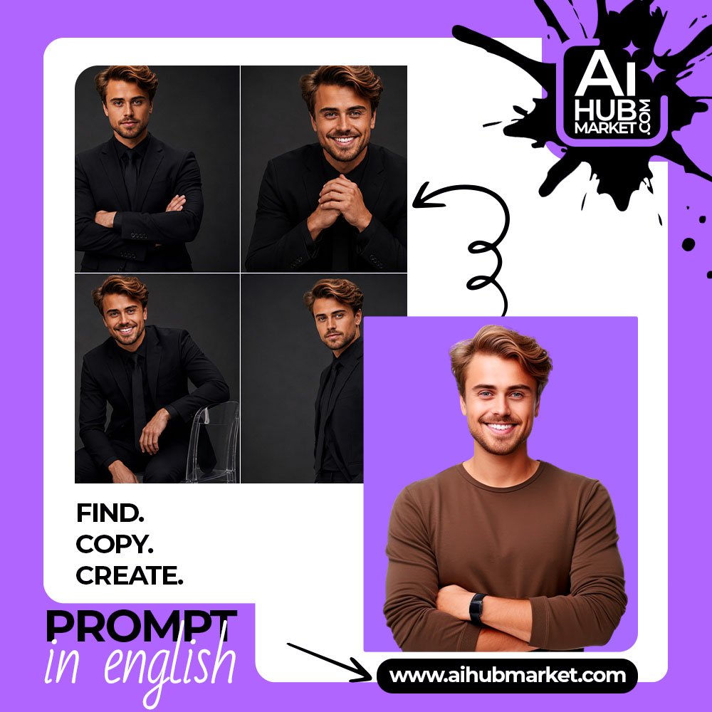 Prompt Premium Studio Photoshoot