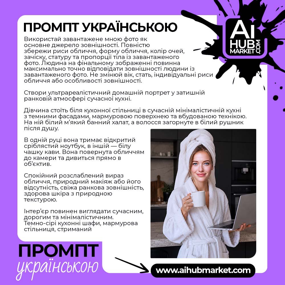 Промпт Ранок Вдома