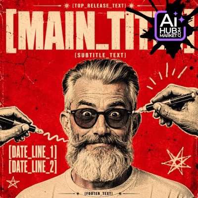 Prompt Retro Movie Poster — generation result example
