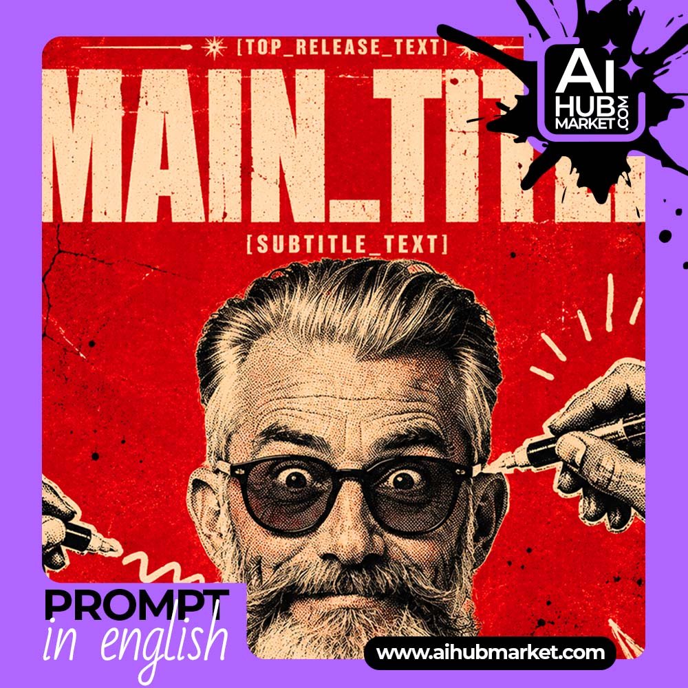 Prompt Retro Movie Poster