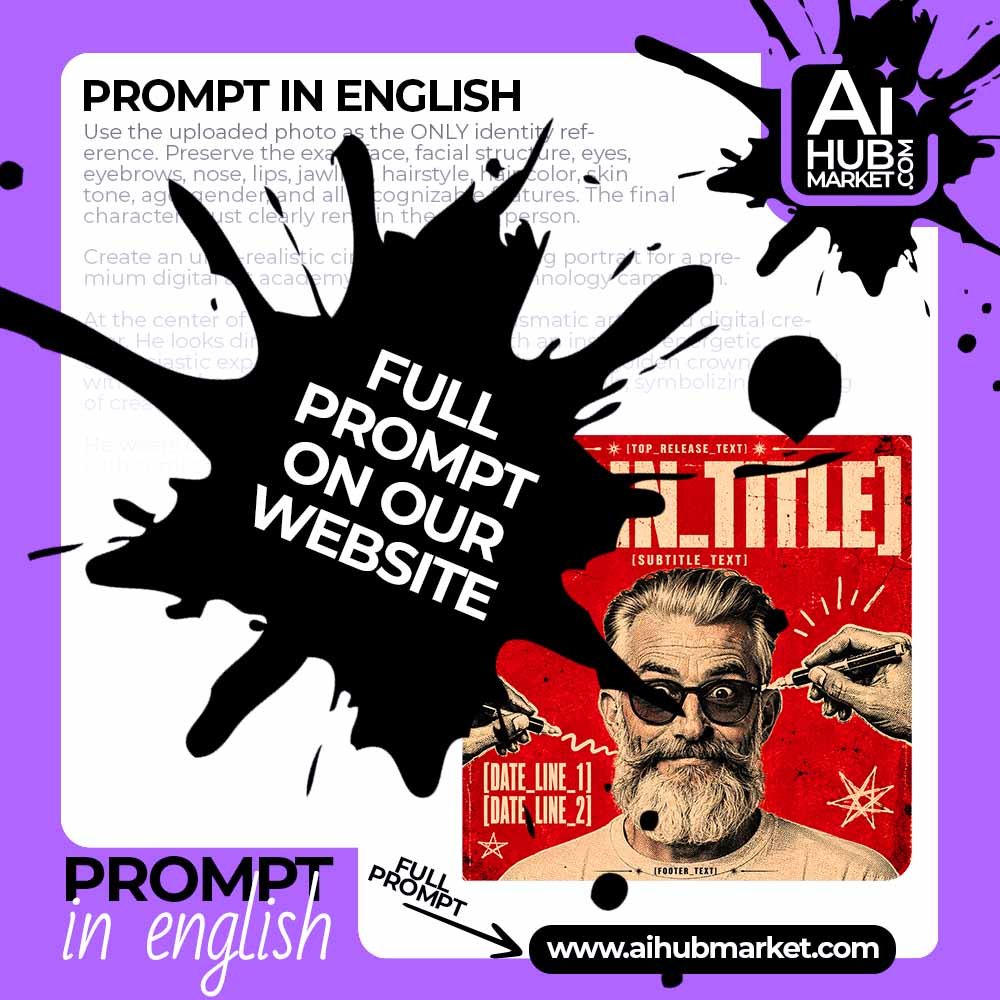 Prompt Retro Movie Poster