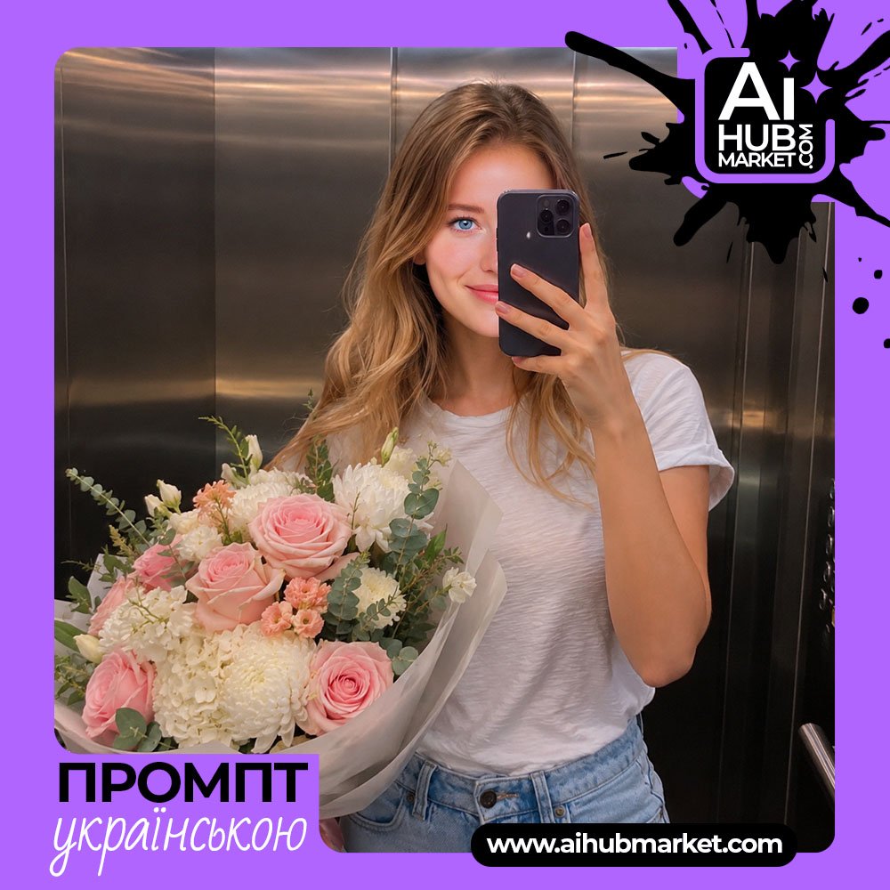 Промпт Селфі В Ліфті