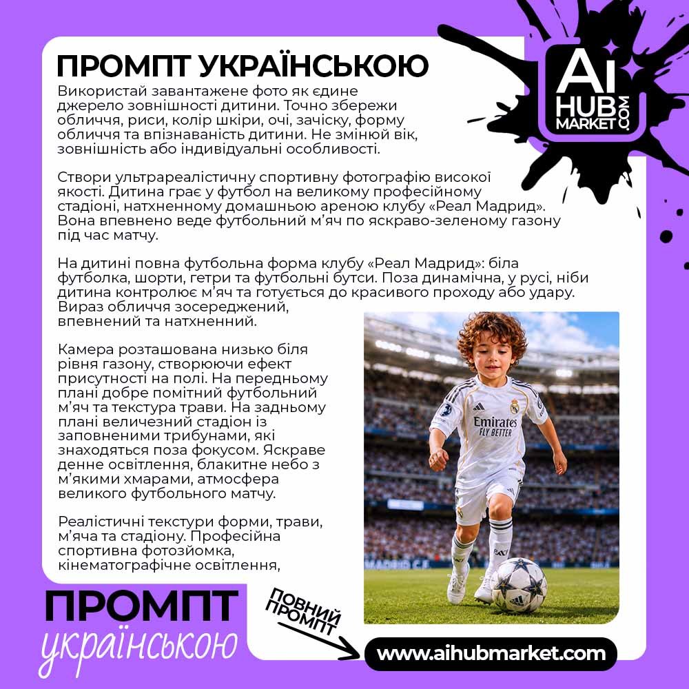 Промпт Шлях До Великого Футболу