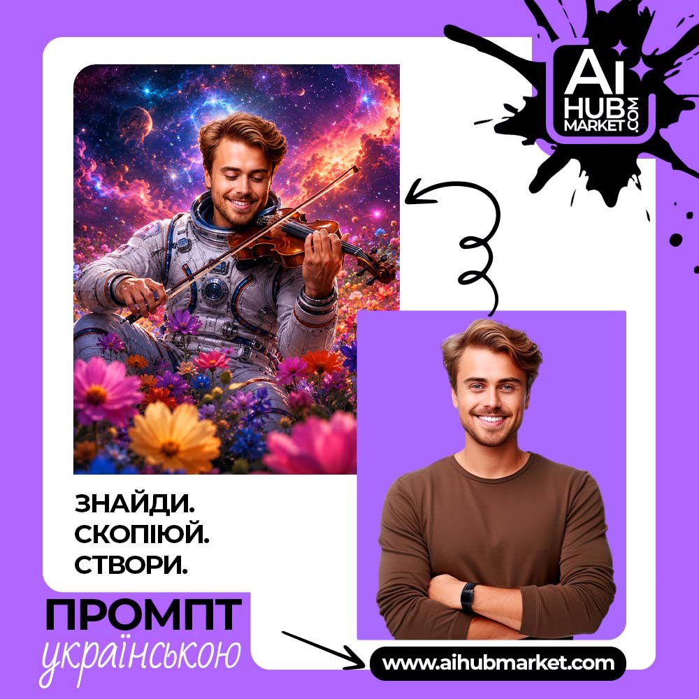 Промпт Скрипаль Серед Зіркових Квітів
