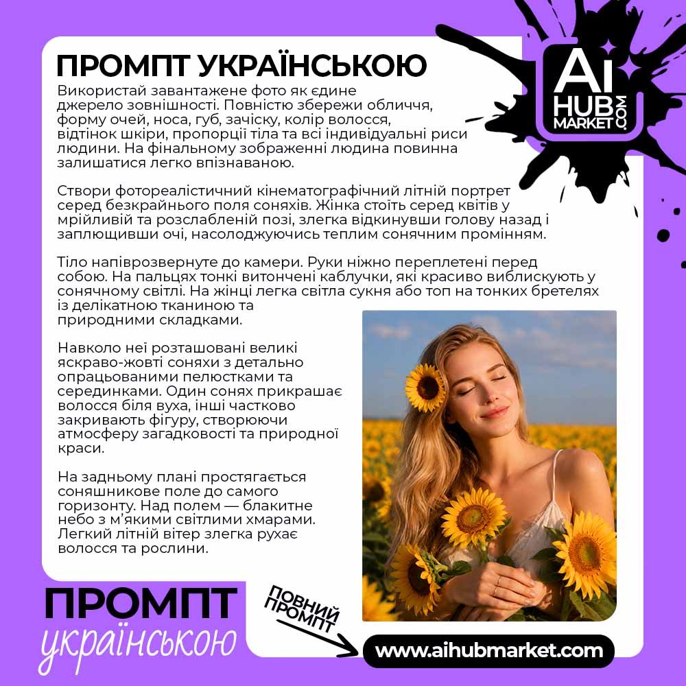 Промпт Соняшникова Мрія