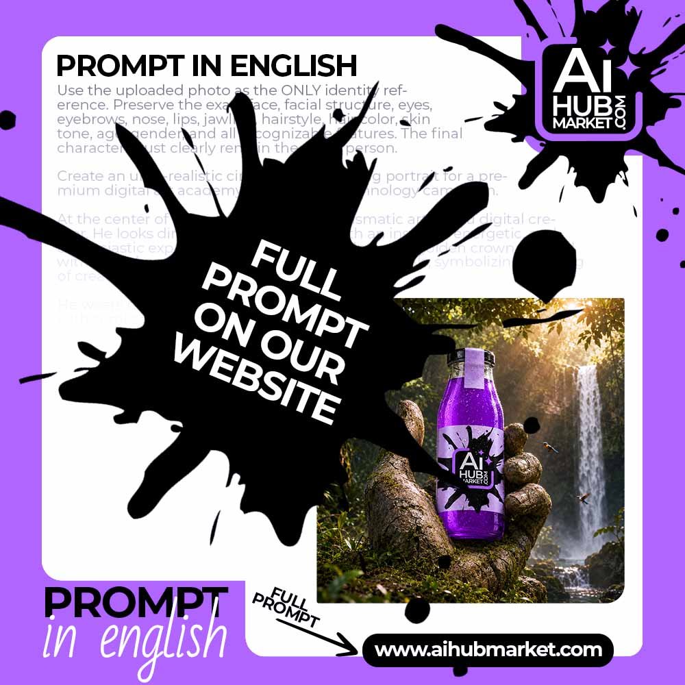 Prompt Tropical Stone Hand Scene for Product