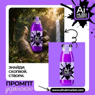 Тропічна сцена з кам’яною рукою