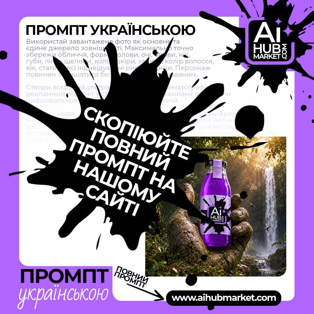 Промпт Тропічна сцена з кам’яною рукою для товару
