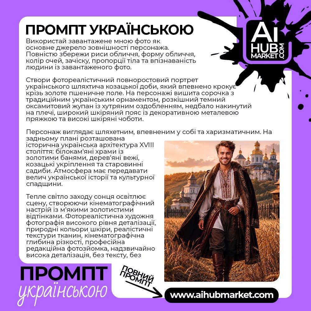 Промпт Український Шляхтич